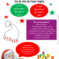 Affiche marche de noel mfr st laurent de chamousset 2018