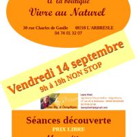 Affiche vivre au n braderie 2018