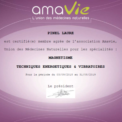 Label amavie 2018 2019